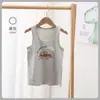 Chaleco de bebé sin costuras de Lycra, camiseta sin mangas ajustada, diseño lindo de dibujos animados, transpirable, oferta especial de liquidación para niños