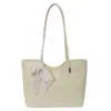 Bolsa Casual da Moda com Personalidade, Grande Capacidade e Textura Simples, Bolsa de Ombro Feminina, Nova Bolsa Tote Primavera 2026