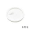 Fabricantes fornecem frasco redondo de plástico para creme cosmético 3,5g creme dourado Frasco pequeno para amostra