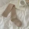 Calcetines de verano finos blancos para mujer hasta la pantorrilla, estilo nuevo con bordes de volantes, estilo japonés, encaje, alta elasticidad, transpirables, modernos