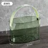 Canasta de Baño Portátil, Canasta de Baño, Cesta de Almacenamiento de Artículos de Tocador para Baño y Dormitorio, Canasta de Baño de Plástico, Canasta para Estudiantes