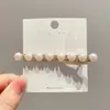 Nuevos pasadores de perlas para el pelo de primavera y verano para mujer, modernos y versátiles, de alto valor estético, adecuados para la frente y el flequillo lateral, accesorio para el pelo tipo BB clip