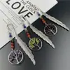 Marcador de Página Árvore da Vida Pedra Colorida Série Pena de Cristal Jade Retrô Fonte de Comércio Exterior Transfronteiriça Amazon eBay