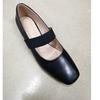 Zapatos Mary Jane Planos de Boca Baja 8368-3 para Mujer, Cómodos y Versátiles, Estilo Retro Nuevo, Tacón Bajo Retro, Elegante Elegante