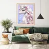Pintura de diamantes 5D DIY, diamantes completos, animal, gato, pintura de mosaico, punto de cruz, pintura de diamantes completos, decoración, fábrica, venta al por mayor
