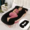Almohada de Embarazo Amazon Protector de Cintura Almohada Inclinada para Dormir de Lado Almohada para Dormir de Embarazo en Forma de J Removible y Lavable Almohada de Embarazo Transfronteriza