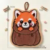 Toalla de Mano de Animalito de Bolsillo Linda y Adorable, Colgable, Engrosada, Inodora, para Cocina, Baño y Niños