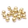 Atacado do Fabricante Sino de Cobre Puro Sem Orelhas Feito à Mão DIY Sino Redondo de Uma Palavra 10mm Acessórios de Joalheria Pingente Sino de Brinquedo