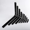 Suporte de canto triangular de aço inoxidável suporte de parede com rolamento de carga suporte curvo suporte de ferro em ângulo reto suporte de parede divisória