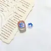 Nova Guirlanda Colorida Transfronteiriça Acessórios de Unhas DIY Flores de Gelo Transparentes Capa de Celular Brincos Acessórios de Cabelo