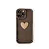 Adequado para iPhone 15 Pro Max Capa de Celular Tridimensional em Forma de Coração Apple 16/13 Atacado Moderna 12/11 Comércio Exterior 17/X