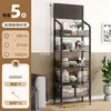 Estante de almacenamiento de snacks popular estante móvil de supermercado para alimentos pequeños y bebidas estante de exhibición multicapa para caja registradora de tienda de conveniencia