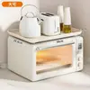 Bandeja Superior Multifuncional para el Hogar Electrodomésticos de Cocina Estante de Almacenamiento para Encimera Estante con Aislamiento Térmico Horno de Microondas