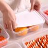 Caja del Compartimento Congelador del Refrigerador, Caja Pequeña de Grado Alimenticio para Almacenamiento de Carne Congelada, Caja de Almacenamiento y División para Refrigerador