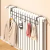 Varal de Radiador Prateleira Especial Rack de Armazenamento Gancho Varal Meias Roupas Secagem Doméstica Artefato de Secagem