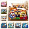Venta Caliente Dibujos Animados Equipo de Aventura Ladrando Juego de Ropa de Cama con Estampado Digital de Dibujos Animados