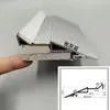 Fino como Asas de Cigana Perfil para Teto Falso Liga de Alumínio de 45 Graus Canaleta de Luz Circular Sala de Estar Luminoso para Cima Gesso Linear