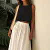 Suéter de Mujer 2026 con Acabado de Alta Gama, Tejido de Punto Casual de Verano, Chaleco sin Mangas, Suéter de Mujer de Estilo Relajado