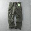 Calças Masculinas de Verão Finas para Caminhada ao Ar Livre, Resistentes à Água, de Secagem Rápida, com Vários Bolsos, Largas, de Perna Reta, Esportivas Casuais, Respiráveis