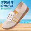 ZHR Zapatos de entrenamiento transpirables para mujer 2026 primavera nuevos versátiles retro deportivos casuales zapatos que aumentan la altura ligeros para mujer