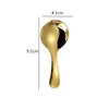 Conjunto de Talheres Portátil de Aço Inoxidável 304 Mini Talheres Infantis Colher e Garfo de Cabo Curto Colher de Treinamento para Alimentação de Bebês Doméstica