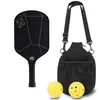 Raquete de Pickleball de Fibra de Carbono T700 Toray Textura de Tecido de Grafite Fosca 16mm de Espessura Competição Fibra de Carbono