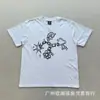 Adwysd Gama Completa de Camisetas Casuales Sueltas de Manga Corta con Estampado de Letras en Relieve de Sol para Parejas Hombres y Mujeres, Exportación
