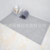 Tapete antideslizante cuadrado de PVC para baño hueco impermeable hidrofóbico hebilla para madre e hijo costura tapete para pies piso completo tapete de piso anticaída