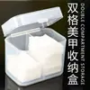 Toalla de Algodón para Remover Esmalte de Uñas Color Sólido Lavable Limpieza de Uñas Engrosada Sin Pelusa Suave Venta al por Mayor