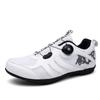 Zapatillas de Ciclismo Nuevas Zapatillas de Bloqueo Zapatillas de Ciclismo de Malla de Caña Baja con Botón Giratorio Libre para Pareja Zapatillas de Ciclismo
