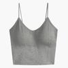 Nuevo estilo, parte superior de tubo de pecho envolvente sin costuras con espalda de belleza y chaleco de hilo con almohadilla para el pecho, sujetador push up de pecho pequeño, ropa interior usable para mujeres