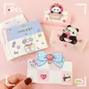 Eisen original lindo forma especial cabeza de tarjeta ins dibujos animados mensaje tarjeta pequeña creativa joyería empaque accesorios cartón para colgar