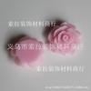 Fabricantes fornecem rosa de resina de 18mm diy decoração de beleza para celular acessórios de brincos 30/saco