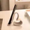 Suporte de Telefone em Formato de Coração, Best-seller Transfronteiriço, Suporte de Telefone Criativo em Formato de Coração Impresso em 3D, Ornamento de Mesa