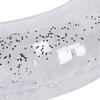 Anillo de natación transparente con lentejuelas gruesas para adultos, de PVC, para axilas, venta al por mayor