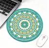 Mouse Pad Estilo Boêmio Vintage Personalizado Tapete de Mesa de Borracha para Computador Laptop Coaster Cruzamento Oriente Médio Rússia