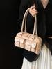 Bolso Vintage de Gran Capacidad para Mujer Transfronterizo 2026 Nuevo Versátil Diseño de Nicho Bolso de Hombro para Axila Bolso Almohada para Viajes