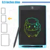 Pizarra LCD de escritura a mano a color de 8.5 pulgadas, 10 pulgadas, 12 pulgadas, tablero de escritura LCD para niños y estudiantes, pizarra LCD de actividad, regalo pequeño