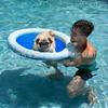 Colchonete de Ar Inflável Anfíbio para Pets, Colchonete Inflável Espessado Anti-Arranhões para Cães, Cama Flutuante Inflável para Brincar na Água para Cães