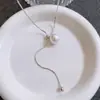 Collar Capa Desplegable de Moda Estilo Coreano para Mujer, Diseño Único, Versátil, Cadena de Suéter Choker de Celebridad de Internet de Moda Hip-Hop