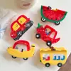 Yhj Accesorios para el Cabello Nuevo Divertido Dibujos Animados Fruta Coche Pasador de Pelo de Acetato de Gama Alta Pinza Mordaza Chica Linda Tiburón Clip