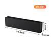 Cesta Colgante para Puerta de Gabinete de Cocina Bolsa de Basura Interior Plástico de Cocina Estante de Almacenamiento sin Perforaciones Caja de Almacenamiento Montada en la Pared del Gabinete