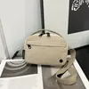 Estilo Japonés Ligero Portátil de Compras Simple Color Sólido Multiusos Nuevo de Moda Bolso de Mano de Viaje Bolso de Hombro Cruzado Pequeño Cuadrado