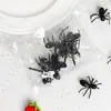 Venda Quente Transfronteiriça Garfo de Frutas Formiga Mexendo Garfo Criativo para Lanches Plástico Formiga Festa Garfo para Bolo de Frutas 12 Peças