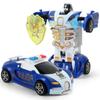 Coche de juguete para niños transfronterizo deformación por impacto deformación coche robot Rambo coche de simulación juguete al por mayor