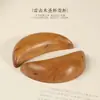 Madera de Azufaifo Golpea por Rayo Natural Copa Sagrada Grabada con Patrón Bagua Accesorios de Decoración para el Hogar DIY Hecho a Mano