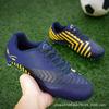 Chuteiras de futebol masculinas de competição profissional spikes chuteiras de futebol AG gramado calçados esportivos adolescentes estudantes do ensino fundamental e médio fabricantes de cabelos lisos