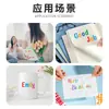 Set de decoración DIY con pegatinas, pegatinas de pared, buzón, coche, etiquetas de letras coloridas, muestras gratis para el Día del Niño