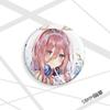 Cinco Partes Iguais Flor Insígnia de Casamento 58mm Nakano Ichiri Sanjiu Si Folha Insígnia de Anime Broche Barra Chi Millet