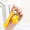 Llavero original de Baokemeng con colgante pequeño de Pikachu Gengogui, bolso de mano exquisito para hombre y mujer, bolso de mano para pareja, bolso escolar bonito para coche.